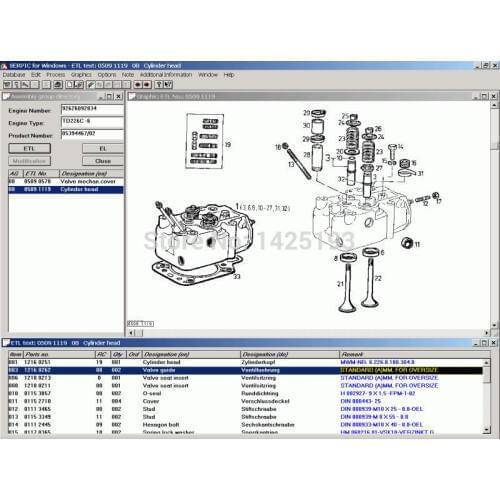 Deutz Serpic Parts catalog 2012