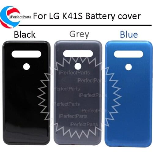 Battery Cover For LG K41S Back housing Battery Cover Rear Door Case For LG K41S Lmk410emw LM-K410HK LM-K410HM battery door