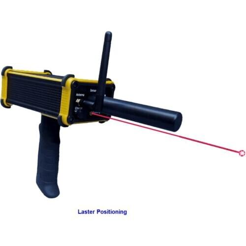 Pinpoint Best Laser Pointing Techlogy Long Range Underground Gold Silver Gem Diamond Metal Detector Black Hawk GR100