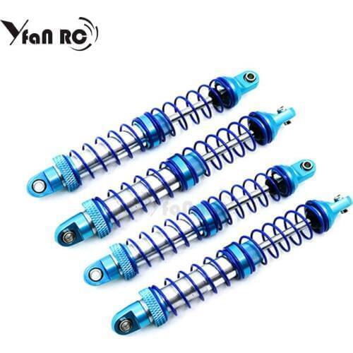 Oil Adjustable 80mm 90mm 100mm 110mm 120mm Metal Shock Absorber Damper for 1/10 RC Car Parts Truck Crawler Axial SCX10 TRX4 D90