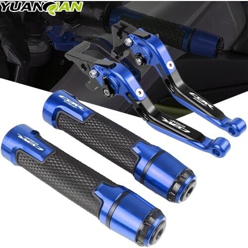 Motorcycle Adjustable Folding Extendable Brake Clutch Levers Handlebar Hand Grips for HONDA CBR650F CBR 650F CB650F 2014-2016