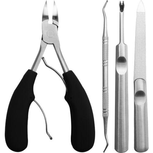 New Toe Nail Clippers Nail Correction Nippers Clipper Cutters Dead Skin Dirt Remover Pedicure Care Tool