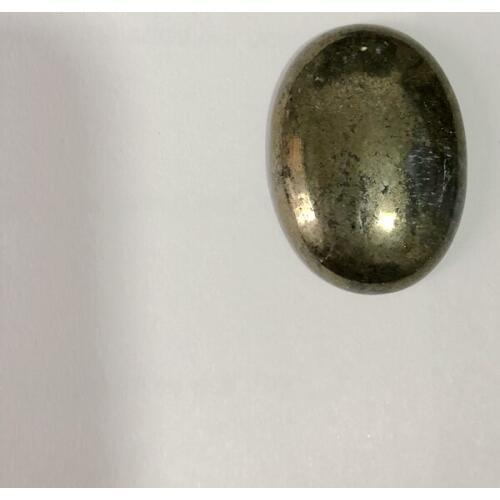 Wholesale Price,Pyrite Cabochon 22x30mm Oval Gem stone Cabochons pendant CAB For jewelry 1 pcs