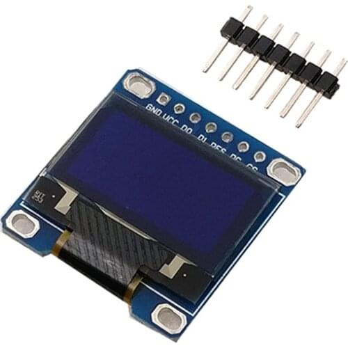 Original 0.96" OLED SPI/IIC I2C blue 0.96 inch OLED module 128X64 OLED LCD LED Display Module for arduino