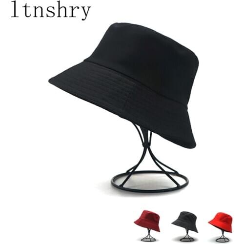 2021 Solid color Sun Hat For Women Solid Casual Beach Cap Lady Wide Brim Floppy Beach Gorras Outdoor Foldable Visor Bucket caps