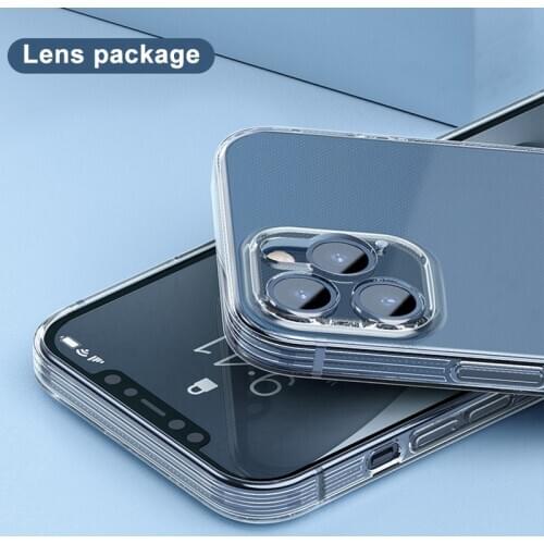 ASTUBIA Thin Square Clear Phone Case For iphone 11 12 pro max Transparent Case For iPhone X XS MAX XR 7 8 Plus se 2 2020 11