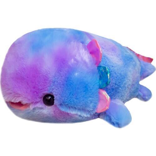 40-55cm Colorful Narwhal Plush Toy Stuffed Lovely Doll Soft Rainbow Whale Fish Marine Animal Toys for Children Birthday Gift