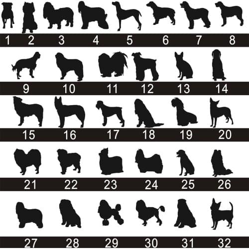 Dog Cake Topper Happy Birthday Pet Party Theme Selected Decorations Dog Silhouette Acrylic Cute Pet Cake Topper