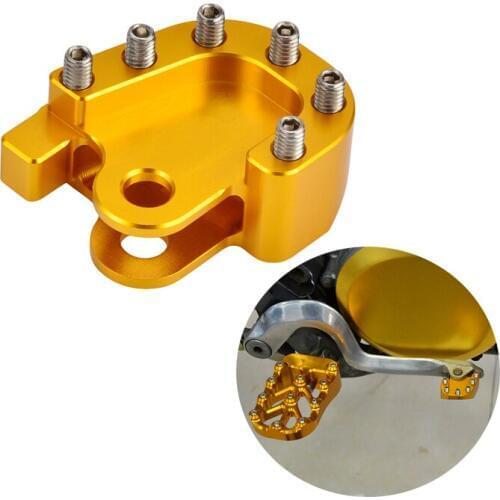 Enlarge Brake Pedal Plate For Suzuki DRZ400 DRZ400S DRZ250 RM125 RM250 RMX250T DRZ400SM DRZ400E DRZ 400 RM 125 250 400SM 400E