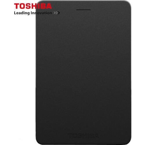 100% Original Toshiba External HDD Canvio Alumy 2.5 Inch USB3.0 1TB Portable Hard Drive Disk 1000GB for Desktop Laptop PC