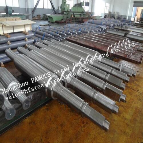 Stainless Steel High Precision Forged Steel Work Rolls For Cold - Rolling Mills