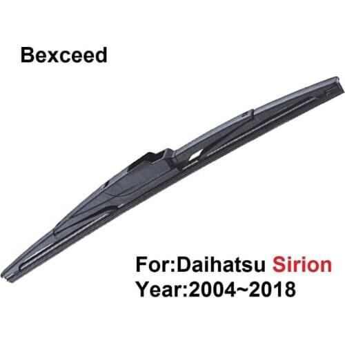 Rear Wiper Blade for Daihatsu Sirion Bexceed of Car Windshield Windscreen 2004 2005 2006 2007 2008 2009 2010 2011 2012 2013 2014