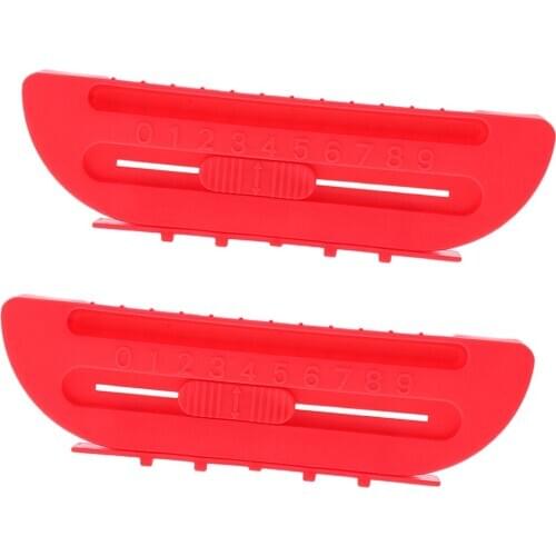 1 Pair 2-in-1 Air Hockey Goal Ball Holder Stopper Scorekeepers Table