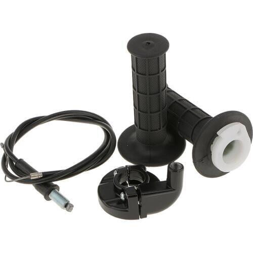 1Pair Twist Throttle Accelerator Grip For 110-200cc PIT Quad Dirt Bike ATV