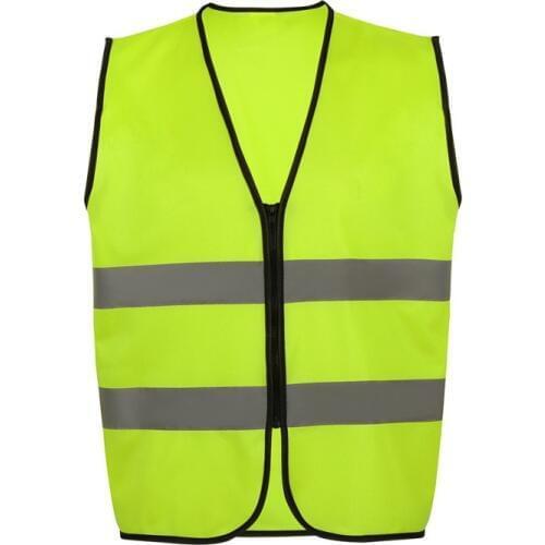 1PCS Safety Vest Reflective Security Jacket Working Waistcoat Cycling Uniforms Outdoor Workplace Road Sportswear Newest