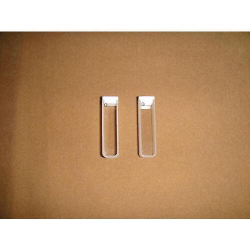 10mm Cuvette Cell Spectrometer, Set of 2 Quartz Cuvettes,Lab Quartz Ware