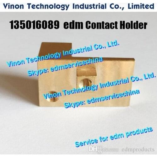 135016089 Charmilles Power feeder holder for Robofil 230,330F,240,440,CUT20,CUT30 135.016.089, 135-016-089 edm Power Feed Contac