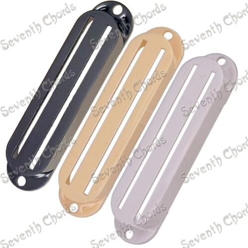 3 Pcs Plastic Dual Rail Humbucker Pickups Pickup Covers for Electric Guitar Replacement - Black - White - Cream for choose