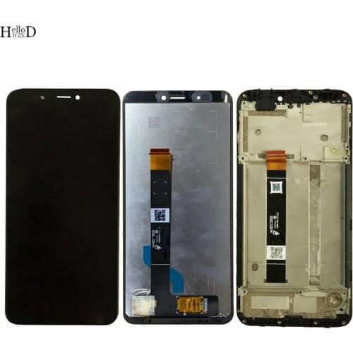 5.7" Mobile LCD Display For Nokia C2 LCD Display Touch screen Digitizer With Frame Assembly Repair Parts For Nokia C2 LCD Tools