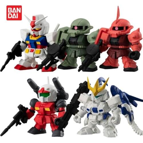 Bandai Genuine Gacha Toy Gundam FORTE 12 RX-78 Guncannon A Weapons Pack Action Figure Model Toys Collectible Robot Doll