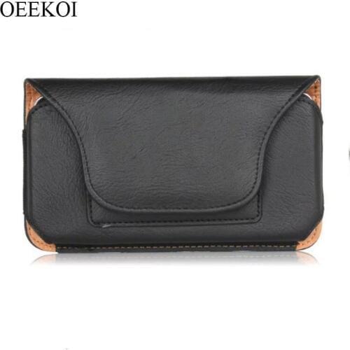 OEEKOI Rhino Pattern PU Leather Belt Clip Holster Pouch Case for Yota YotaPhone 2/YotaPhone