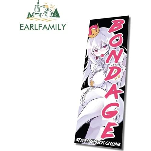 EARLFAMILY 13cm x 11.7cm for Bondage DIY Motorcycle Car Stickers Graffiti Snowboard Sticker Occlusion Scratch Window Trunk Decal