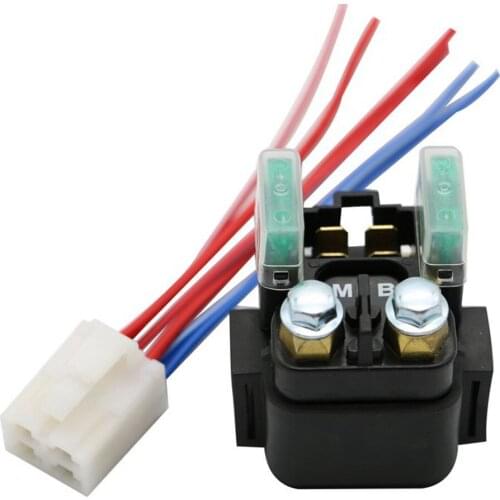 Motorcycle Starter Solenoid Relay For Yamaha BT1100 TDM850 TDM900 R3 R25 FZ6 Majesty 250 TTR125 TTR230 TW200 TW225 DS400 XJR1200