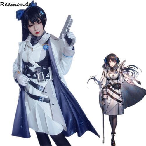 Game Girls Frontline Jericho 941 Cosplay Costumes Coat Shirt Uniform Outfit Full Set PU Martin Boots Heighten Boots Women Girl
