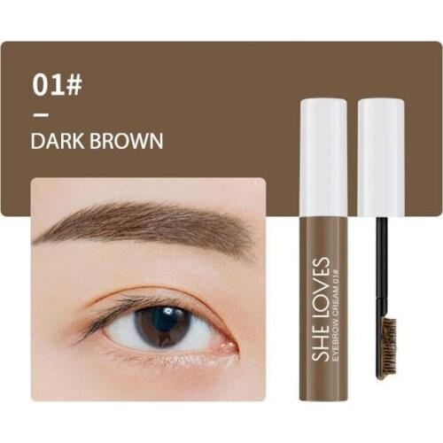 New Fiber Eyebrow Pencil Dye Eyebrow Cream Waterproof Superfine Wild Eyebrow Styling Liquid Transparent Eyebrow Raincoat TSLM1