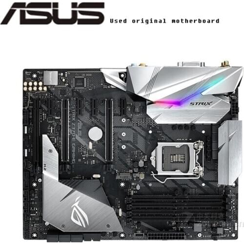 For Asus ROG STRIX Z370-E GAMING Original Used Desktop Intel Z2370 Z370M DDR4 Motherboard LGA 1151 i7/i5/i3 USB3.0 SATA3