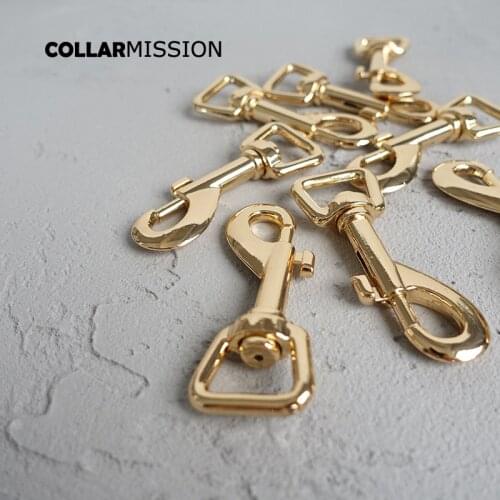 Metal lobster claw clasp for 20mm webbing dog cat leash buckle durable and strong Zinc Alloy Swivel Clasp diy accessory PK20J01