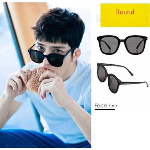2021 GM Sunglasses Mens and Womens Sunglasses Star The Same Ins Net Red Retro Korean Glasses Trendy Sunglasse