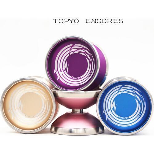 New TOPYO ENCORES YOYO 6061+ Stainless Steel Ring Yoyo for The Professional Limited Edition Toys for Children