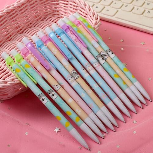 Simple metal texture Mechanical pencil 0.5mm 0.7mm Drawing Propelling pencil Plastic material Office supplies