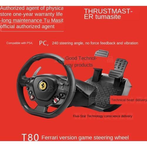 Made for T80 game steering wheel PS4 PC computer racing game 240 degrees