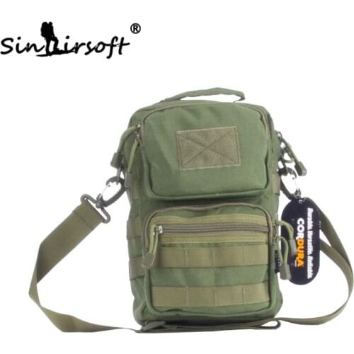 Tactical 068 Hunting Fishing Camping Outdoor Sport Wading Chest Pack Cross Body Sling Single Shoulder Bags 1000D CORDURA Fabric
