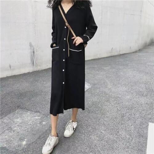 Модные вязаные платья TAMBU China At AliExpress