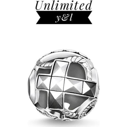 Faith Love Hope Karma Beads Fit Thomas Style Bracelets Necklaces Chain Women Men Silver Fashion DIY Making Jewelry Accessories