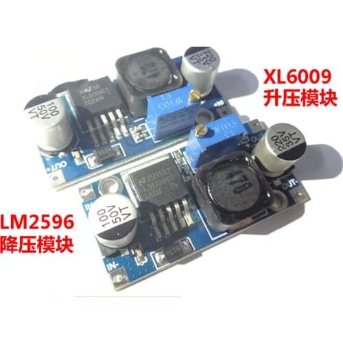 2pcs LM2596S DC-DC step-down power supply module BUCK 3A adjustable step-down module voltage stabilizer DIP/SMD