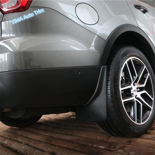 Lapetus Car Styling Front And Rear Mud Guard Mudguards Splash Flaps Cover Trim 4 Pcs Fit For Ford Explorer 2013 - 2019 Plastic
