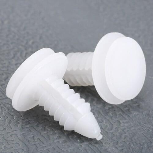 50Pcs Door Trim Panel Clip Nylon Retainer Auto Fastener Plastic Rivet for Dodge Ram 1994-On for Chrysler Replaces 6503709 A19213