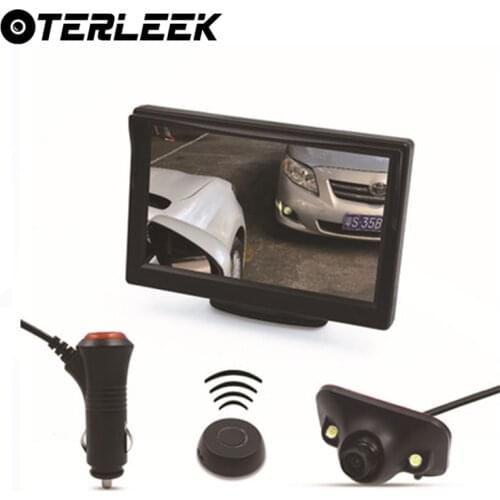 Car Blind Zone Side View Camera With 5-Inch Display Infinite Control HD Vehicle Side Night Vision Camera Parking Aid Wholesale