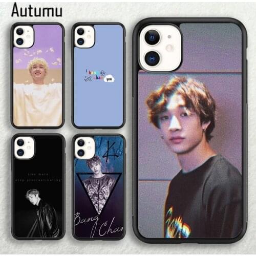 Phone Case Cover for iPhone 12 mini X XS XR 11 Pro Max SE 2020 5 6S 7 8 Plus coque stray kids bang chan Funda Shell