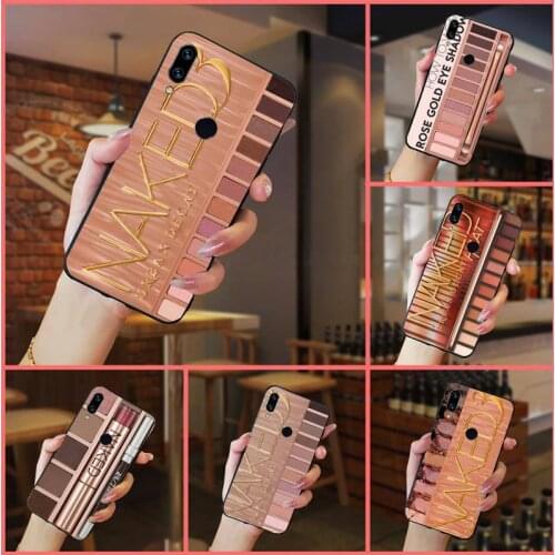 Naked Palette Fashion Glam Makeup Phone Case For Xiaomi Redmi note 7 8 9 t k30 max3 9 s 10 pro lite