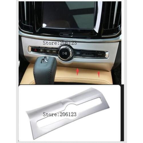 For VOLVO S90 2017 2018 ABS Central Control Air Conditioning AC Panel Frame Molding Garnish Cover Trim 1 Piece