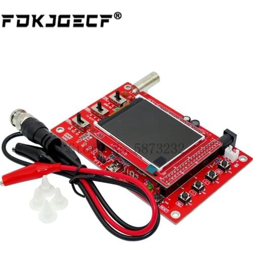 DSO138 2.4" TFT Screen Digital Oscilloscope Diy Kit Waveform Display Preciseness DSO138 Acrylic Case for Arduino