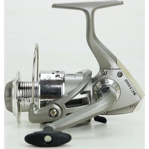 Good Reel Hot Sale 3000/4/5/6/7000Series 8BB Spinning Fishing Reel Dual Ball Bearings Plastic Fishing Reel
