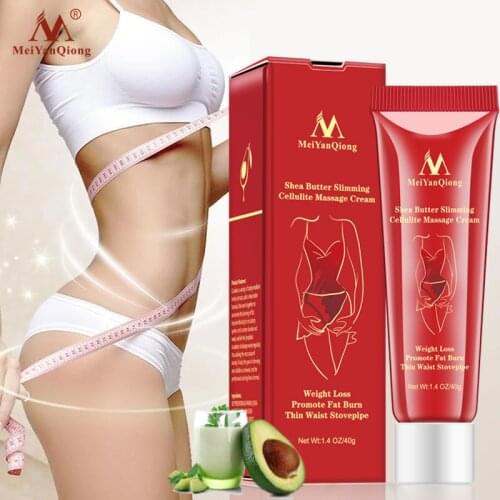40g Meiyanqiong Hot Sale Cellulite Massage Cream Health Body Slimming Promote Fat Burn Thin Waist Stovepipe Body Care Cream