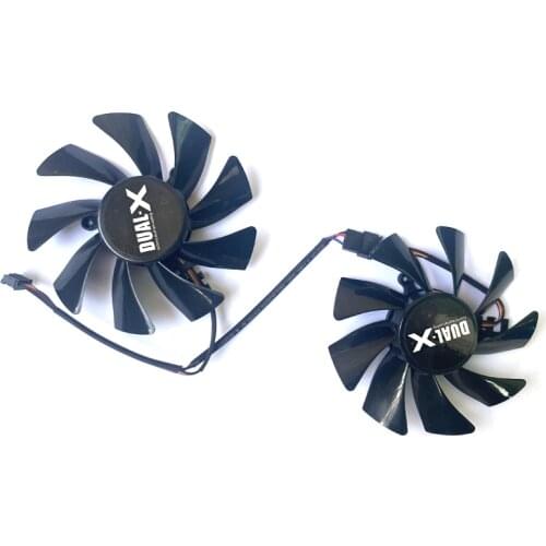 2PCS FD9015U12S 85MM 4PIN HD7970/7950 GPU VGA Cooler Graphics Card Cooling Fan For XFX HD7950 HD7970 Cards Video Card Fans