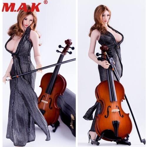 1/6 scale model musical instruments cello fit for 12 inches action figures scene not a guitar parts accessories